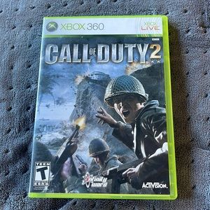 Call of Duty 2 game for XBOX 360